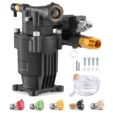VEVOR Pressure Washer Pump 3/4″ Shaft Horizontal 3500 PSI 2.5GPM with 5 Nozzles