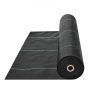 VEVOR Weed Barrier Landscape Fabric, 6.5*330FT Heavy Duty Garden Weed Fabric, Woven PP Weed Control Fabric, Driveway Fabric, Geotextile Fabric for Landscaping, Ground Cover, Weed Blocker Weed Mat, Bla