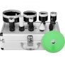 VEVOR Diamond Core Drill Bit Set, 6 PCS 20/25/35/50/75/100mm Diamond Hole Saw Kit, with Finger Milling Bit Cone Bit Saw Blade and Storage Case for Dry and Wet, Diamond Drill Bits for Tile Ceramic