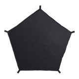 VEVOR Dome Climber Hammock, Accessory for Climbing Dome, Climbing Dome Hammock Suitable for 10ft Dome Climbing, Load-Bearing 350 Pounds, Pentagon Jungle Gym Hammock for Outdoor (Hammock Only)