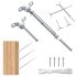 VEVOR Diamond Core Drill Bit Set, 7 PCS 6/6/6/20/25/35/50mm Diamond Hole Saw Kit, with Finger Milling Bit Cone Bit Saw Blade and  Storage Case for Dry and Wet, Diamond Drill Bits for Tile Ceramic