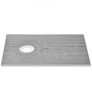 VEVOR Shower Curb Kit, 1524x965mm Shower Pan Kit with 160mm Offset Drain, Lightweight EPS Shower Installation Kits with 2 Waterproof Cloths, Shower Pan Slope Sticks Fit for Bathroom