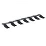 VEVOR Bucket Tooth Bar, 53”, Heavy Duty Tractor Bucket Teeth Bar for Sub-Compact Tractor Loader, 4560 lbs Load-Bearing Capacity, Fits Bucket Cutting Edges Sized 1/2″ or Less with No Drilling Required