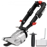 VEVOR Board Cutter Drill Attachment, Board Shears Attachment with 360 Degree Pivoting Head, for Cutting Max. 0.5″ Fiber Cement and 0.47″ Plasterboard, Applicable with Most 1500-3000RPM Electric Drill