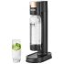VEVOR Sparkling Water Maker, Soda Maker Machine for Home Carbonating, Seltzer Water Starter Kit with 2 BPA-free 1L PET Bottles, 2 CO2 Cylinders, Compatible with Mainstream Screw-in 60L CO2 Cylinder