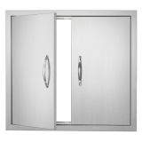 VEVOR 660×609 mm BBQ Island Access Door Outdoor Kitchen Door Stainless Steel