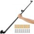 VEVOR 24 Inch Hand Swager Crimper 5 Cavity 1/16 to 3/16inch Swaging Tool for Copper Aluminum Oval Sleeves and Stop Sleeves Wire Rope Crimping Tool Propress Swage Tool Long Handle Labor Save