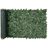 VEVOR Ivy Privacy Fence, 990 x 2490 mm  Artificial Green Wall Screen, Greenery Ivy Fence with Mesh Cloth Backing and Strengthened Joint, Faux Hedges Vine Leaf Decoration for Outdoor Garden, Yard