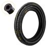 VEVOR Hydraulic Hose 1/4 inch x 50 ft, Coiled Hydraulic Hose 5800 PSI, Rubber Hydraulic Hose with 2 High-Tensile Steel Wire Braid, Bulk Hydraulic Hose -20°C to 140°C, Hydraulic Oil Flexible Hose