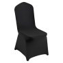 VEVOR Stretch Spandex Folding Chair Covers, Universal Fitted Chair Cover, Removable Washable Protective Slipcovers, for Wedding, Holiday, Banquet, Party, Celebration, Dining (30PCS Black)