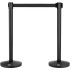VEVOR Kitchen Utility Cart, 3 Tiers, Wire Rolling Cart with 661LBS Capacity, Steel Service Cart on Wheels, Metal Storage Trolley with 80mm Deep Basket Curved Handle 6 Hooks, for Indoor and Outdoor Use