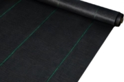 VEVOR 6.5FTx300FT Premium Weed Barrier Fabric Heavy Duty 3.2OZ, Woven Weed Control Fabric, High Permeability Good for Flower Bed, Geotextile Fabric for Underlayment, Polyethylene Ground Cover
