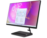 Lenovo IdeaCentre AIO 3i 27 – Black 12th Generation Intel® Core™ i5-1240P Processor (E-cores up to 3.30 GHz P-cores up to 4.40 GHz)/Windows 11 Home 64/512 GB SSD M.2 2280 PCIe Gen4 TLC