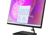 Lenovo IdeaCentre AIO 3i 27 – Black 12th Generation Intel® Core™ i5-1240P Processor (E-cores up to 3.30 GHz P-cores up to 4.40 GHz)/Windows 11 Home 64/512 GB SSD M.2 2280 PCIe Gen4 TLC